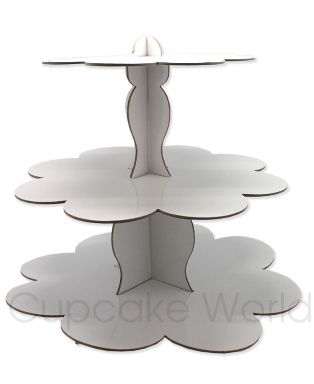 ROBERT GORDON WHITE CAKE CUPCAKE 3 TIER STAND DISPLAY ROBERT GORDON WHITE CAKE CUPCAKE 3 TIER STAND DISPLAY